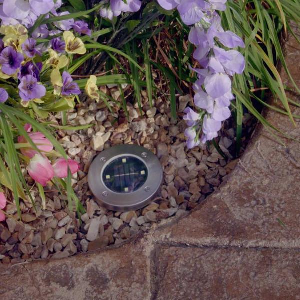 GlowDiscs – Utomhus solcellslampor, set om 8 Carvallo