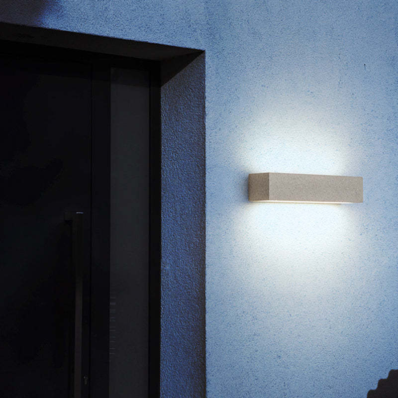 Sleek Edge Utomhus Vägglampa Carvallo