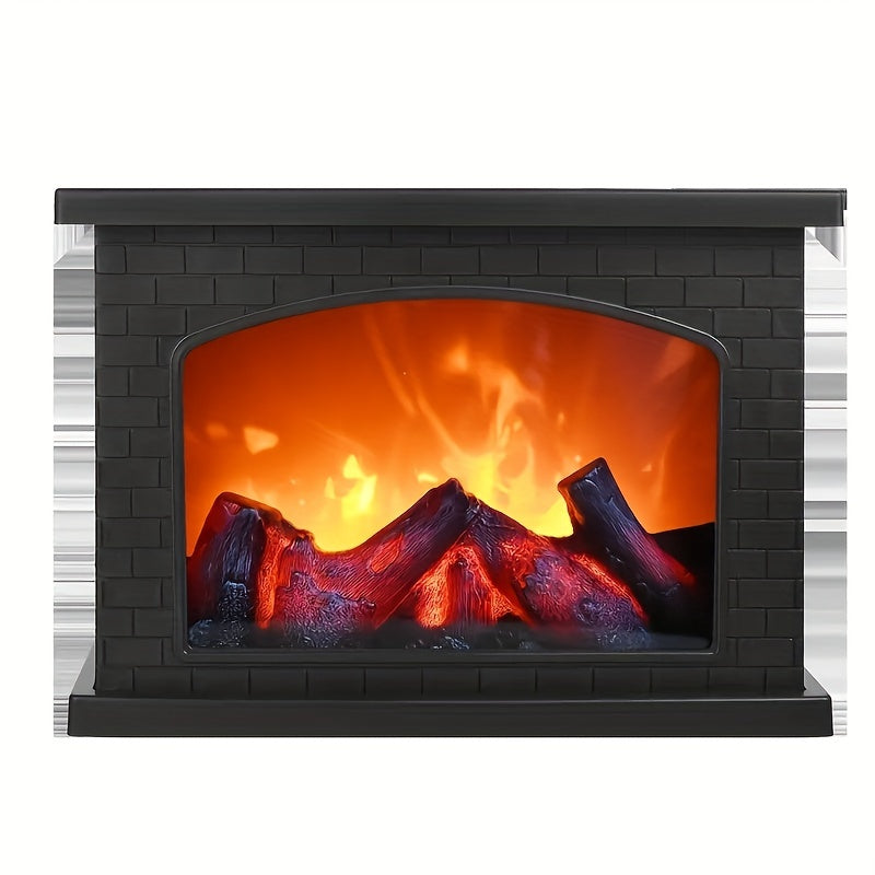 FlameGlow - Värmande Eld Simulering Kol Ljus Retro Dekoration för Inomhus och Utomhus Carvallo