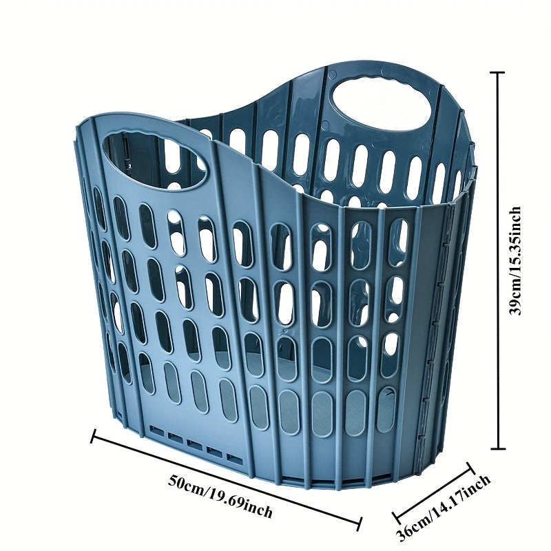 FlexiFold bärbar tvättkorg – Kompakt och lättbärbar klädkorg MILA Sverige