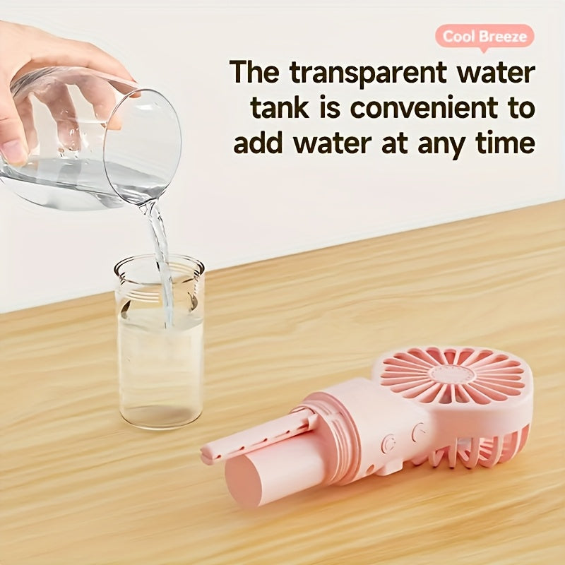 Mini-kylfläkt – Trådlös vattendimma för varma dagar MILA Sverige