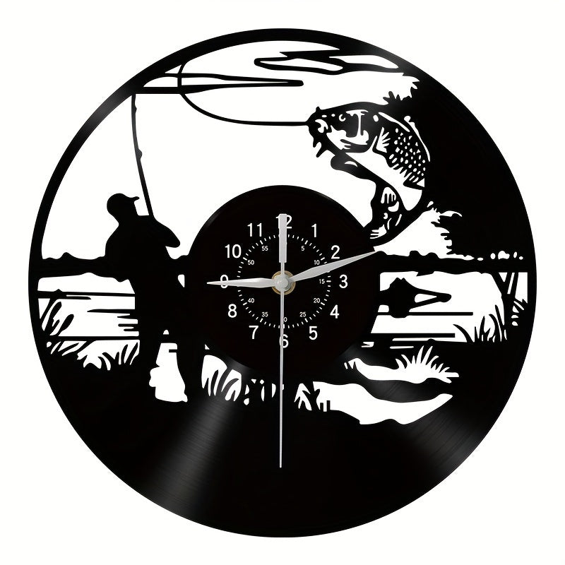 VinylCatch - Vintage Fiskeriklocka Carvallo