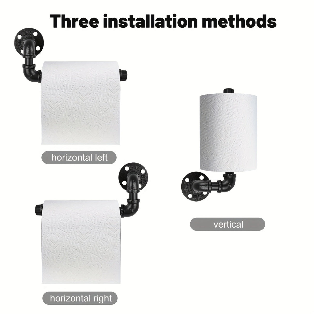 Industriell Toalettpapperhållare - För ett Stilrent Badrum Carvallo