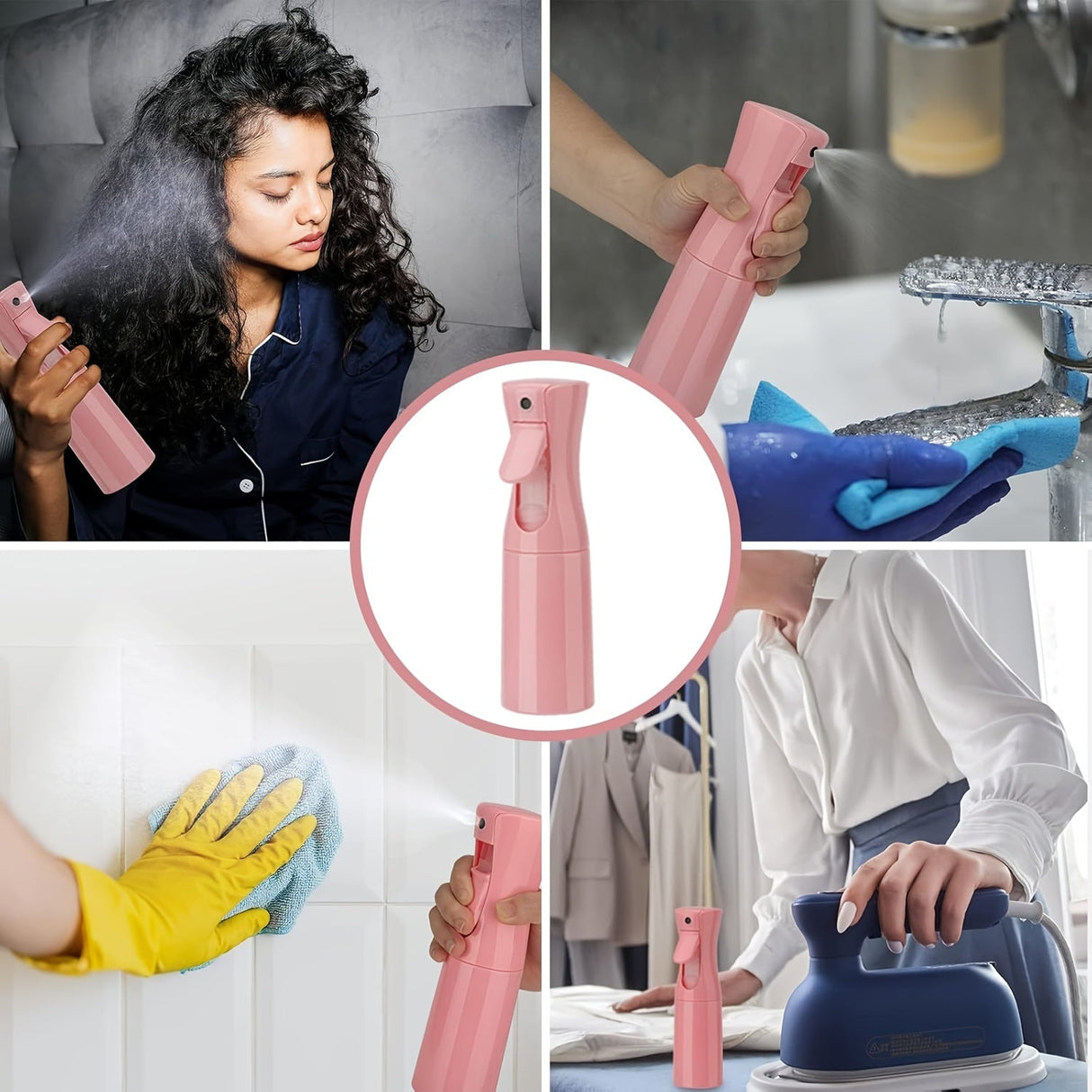 Fin dimsprayflaska – 200 ml för precision i hår- och växtvård Carvallo