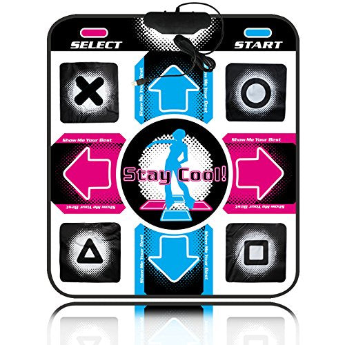 Step Dance Mat för PC – Halkfri USB Dansmatta för Spelare & Dansare Carvallo