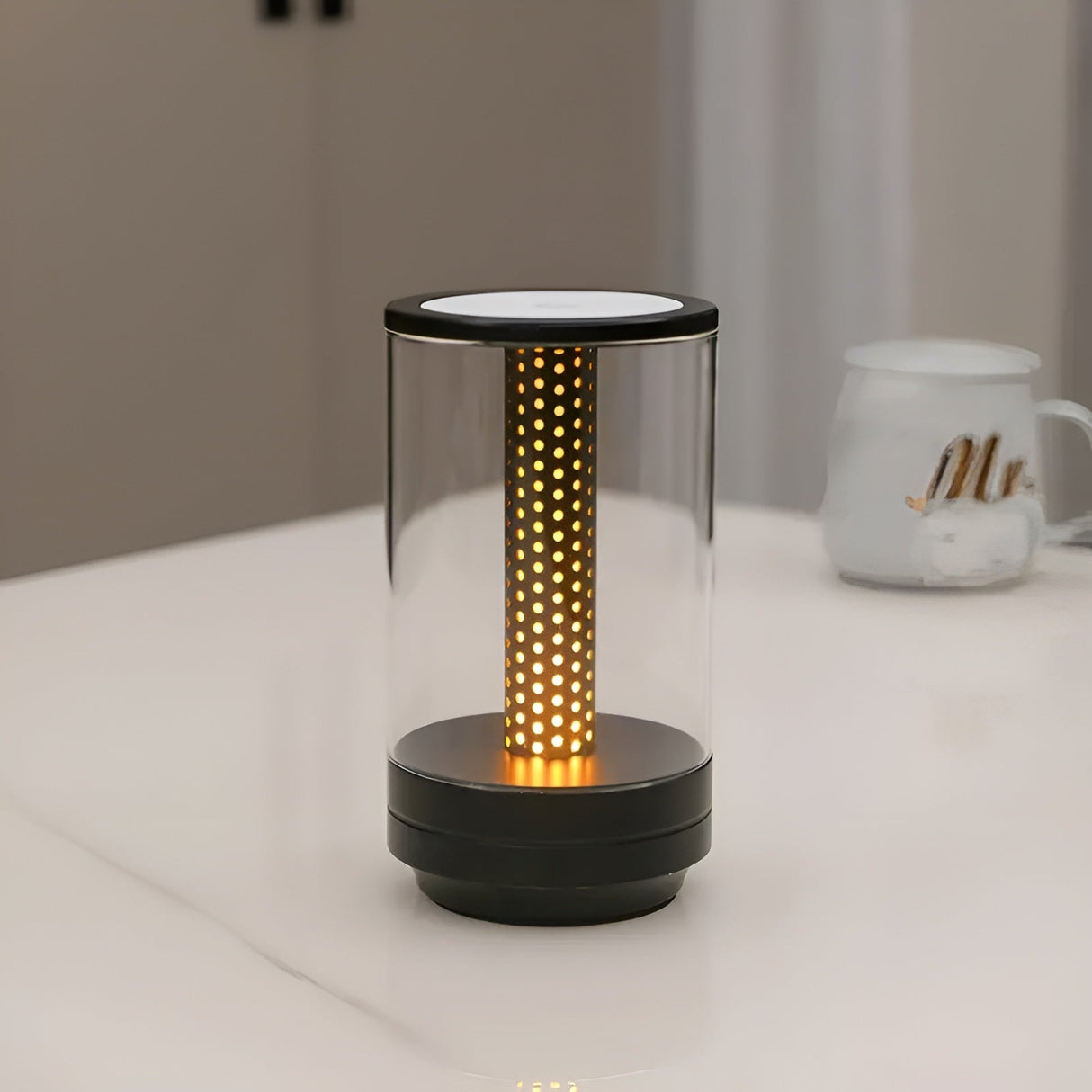 LED-bordlampa med touch – Varm stämningsljus för mysiga kvällar Carvallo