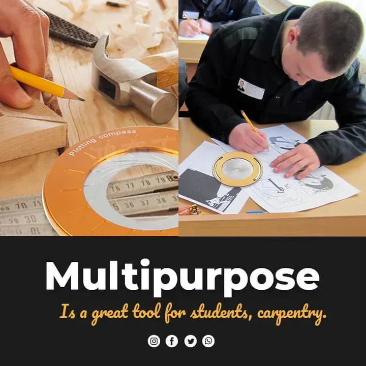 Carvallo - Justerbart verktyg för att rita cirklar Carvallo