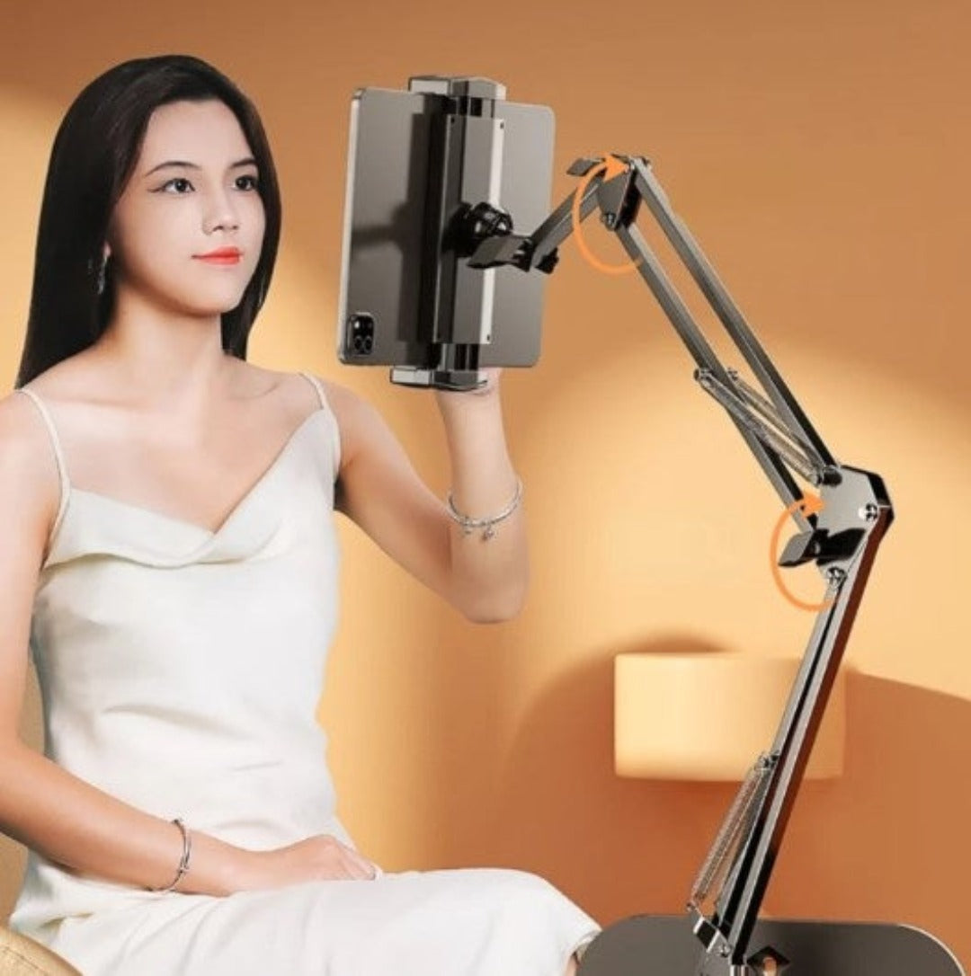 Royaleva BedMate 360° Roterande Enhetshållare – Handsfree Ställ för Telefoner & Surfplattor Carvallo