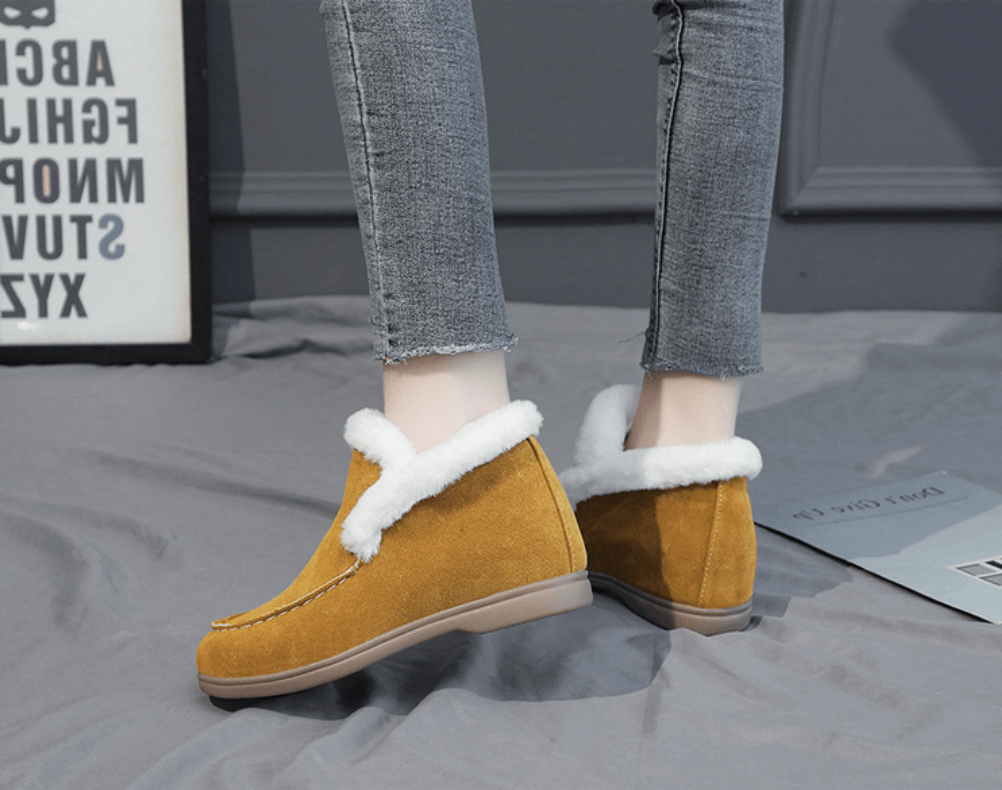 Ankelstövlar i mocka och läder-Shoes for Men-Bellasverige-Hemnix