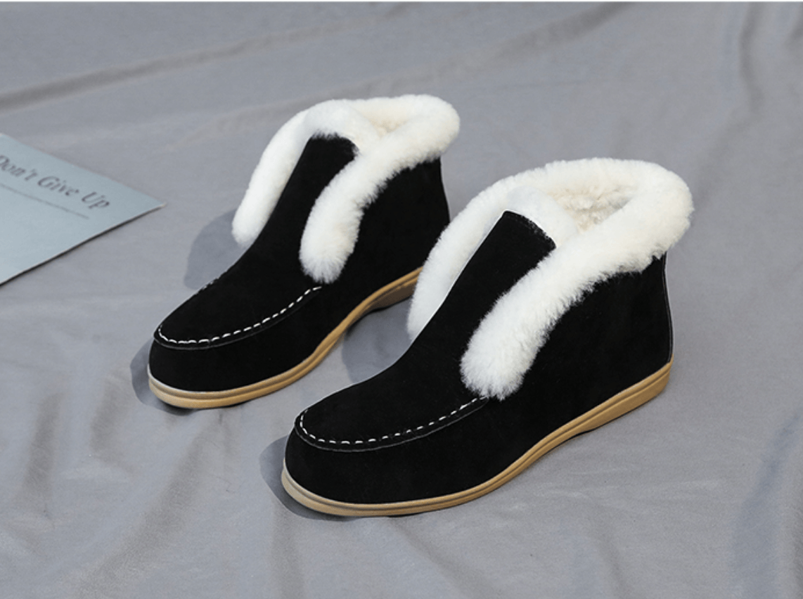 Ankelstövlar i mocka och läder-Shoes for Men-Bellasverige-Hemnix