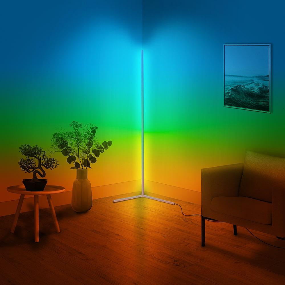 Apollo LED Golvlampa - Modern och Färgglad Belysning för Stilsäkra Interiörer Carvallo