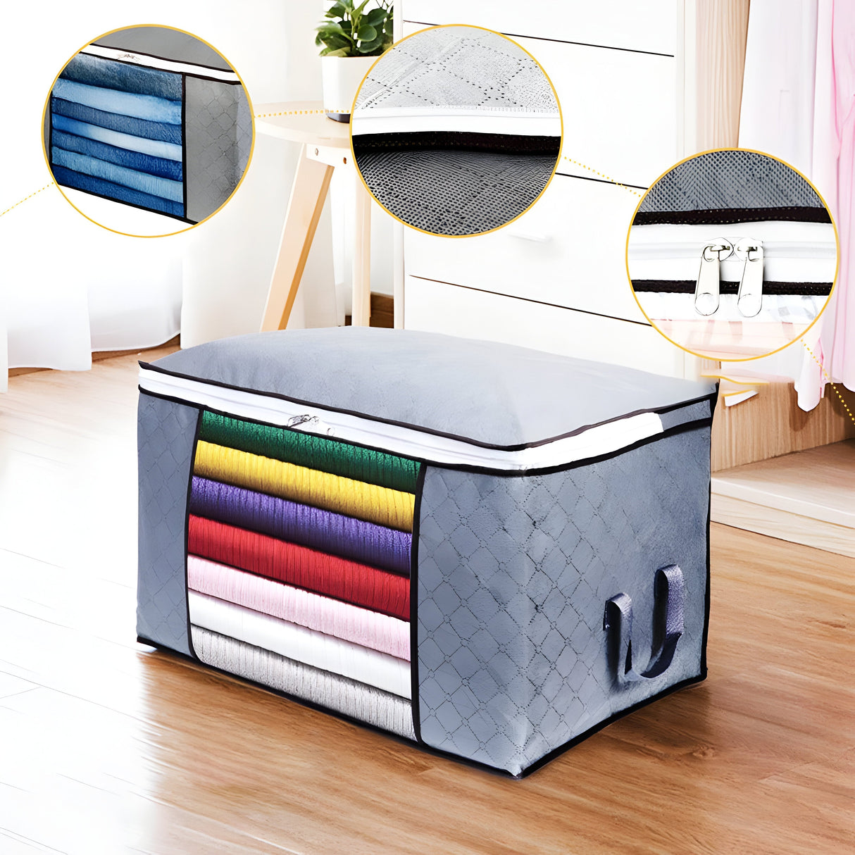 StackEase Box - Hopfällbar Klädförvaringslåda Carvallo