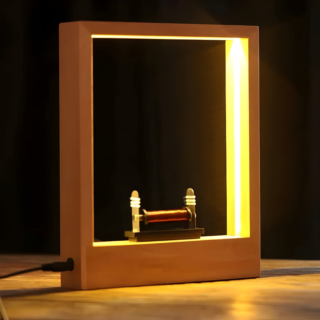 MagicDrift Lampa – 3D LED Nattljus i slowmotion Carvallo