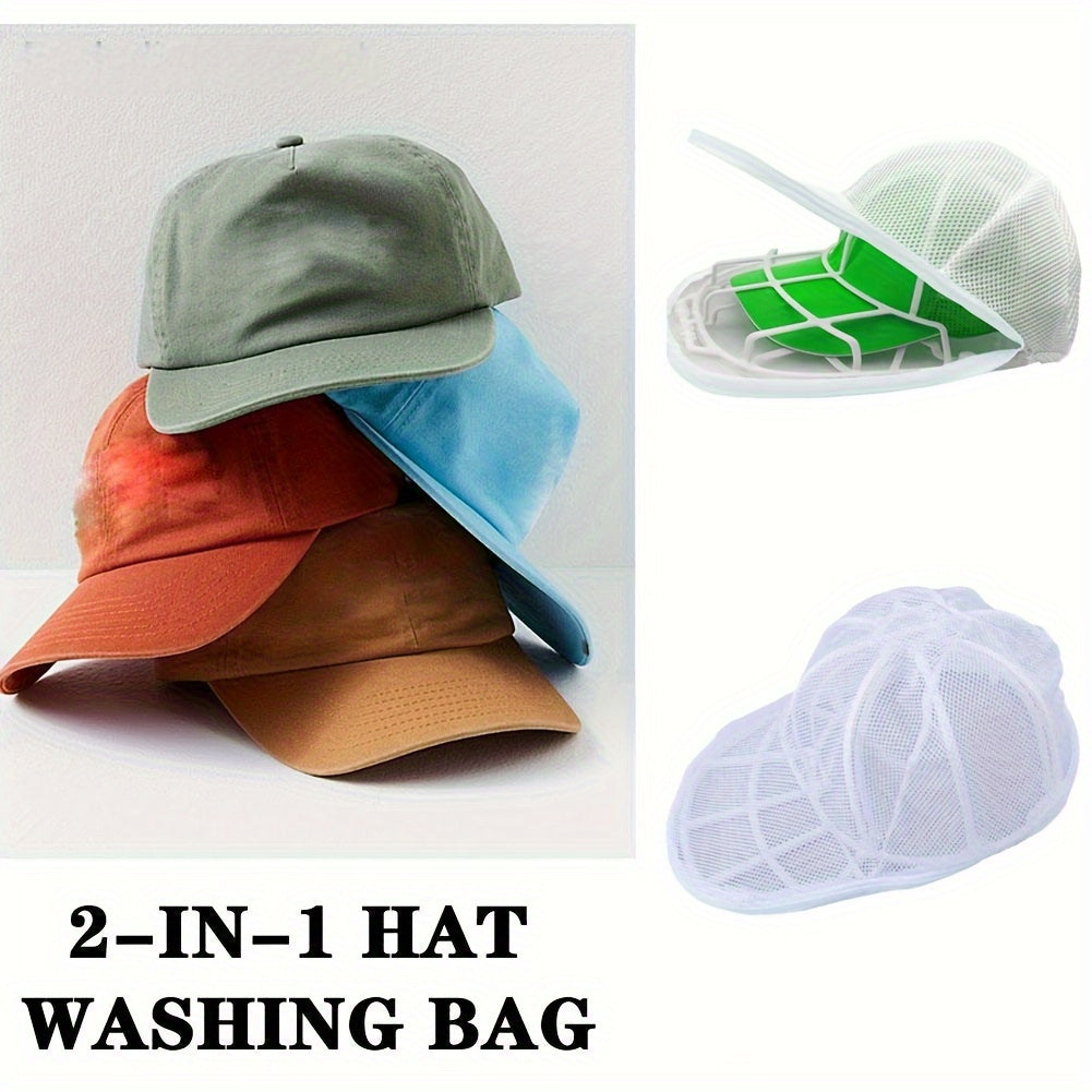 Skyddsset för hattrengöring - Nättvättpåse och kepsställ för maskintvätt utan deformering MILA Sverige