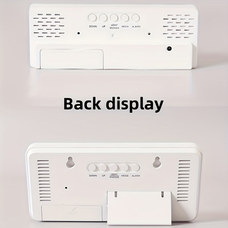 Färgglad LED Digital Klocka - För en Glad Start på Din Dag Carvallo