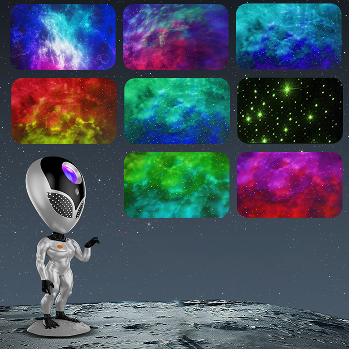 NebulaBeams - Alien Star projektor för förtrollande galaxutsikter Carvallo