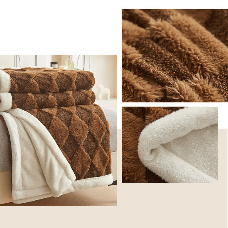 Carvallo - Mjuk dubbel sammet överkast Carvallo