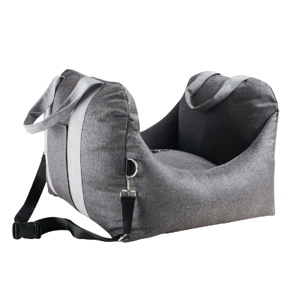 Portabel Bilbarnstol För Hundar-Hemnix-Mörkgrå-Hemnix