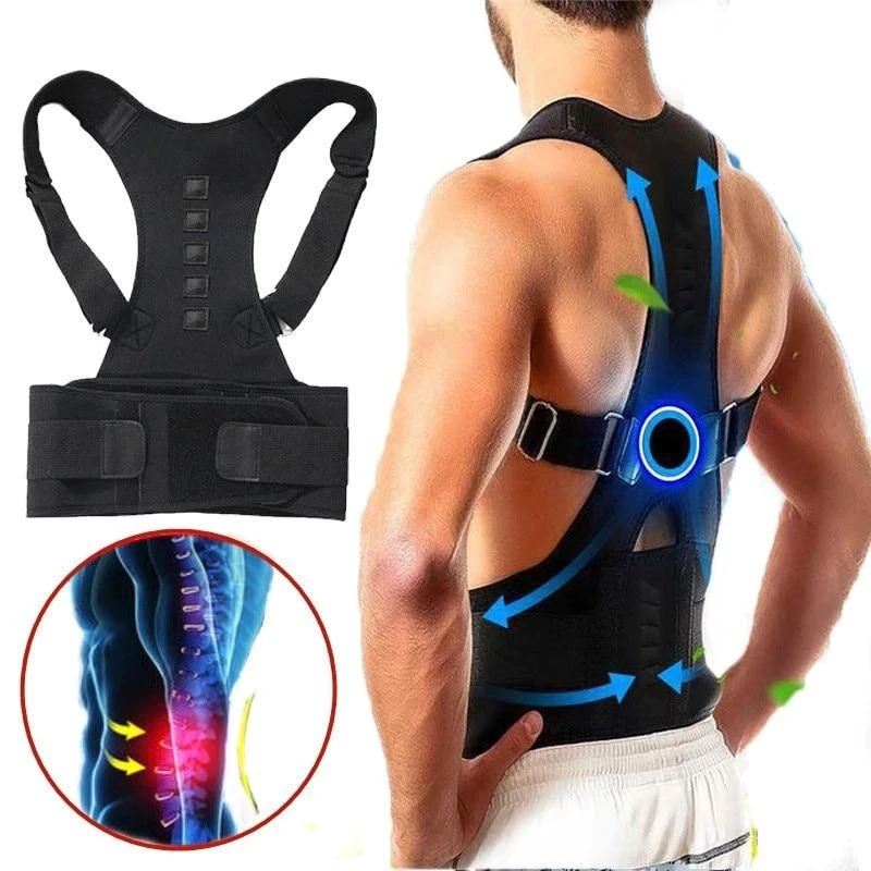 Posture Corrector Ryggstöd Selen Justerbar Carvallo