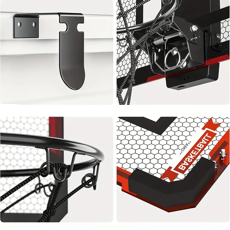 Minibasketbollsset – Dörrmonterad korg med digital resultattavla MILA Sverige