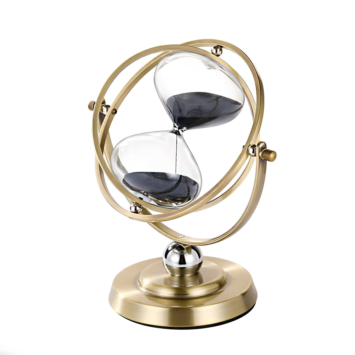 SereniTime - Elegant sanduhr med lugnande sandflöde och stil Carvallo
