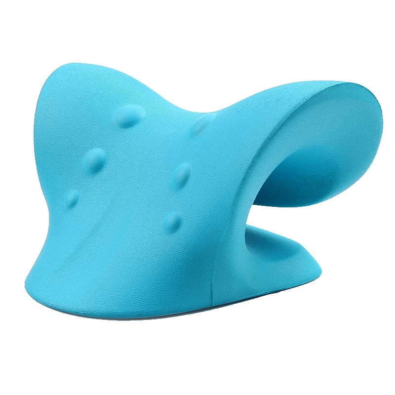 Nackkudde för effektiv smärtlindring-Hemnix-Blå-Hemnix