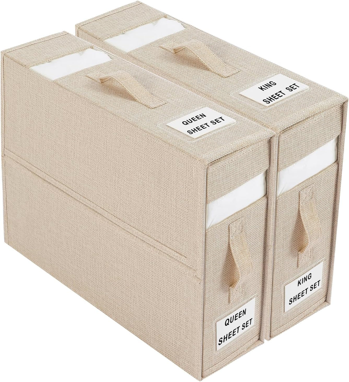 Carvallo – Fällbar Organisatör för Prydligt Organiserad Sängkläder Carvallo