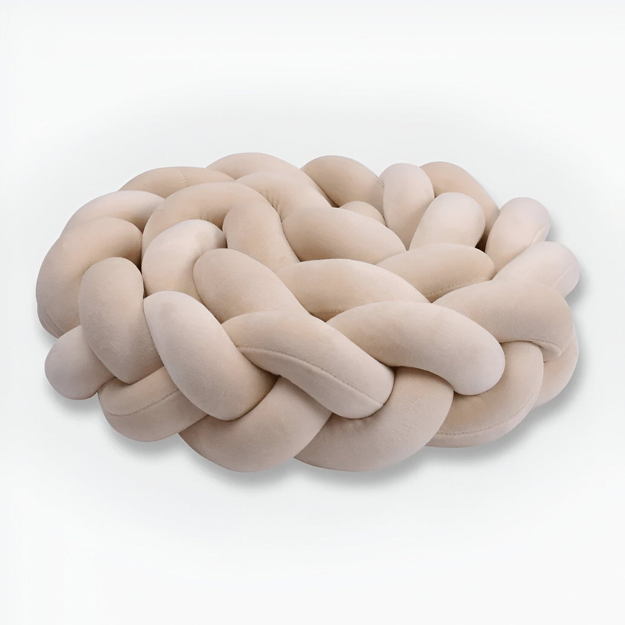 SnuggleBraids Plush - Handgjord Knuten Flätad Plush Carvallo