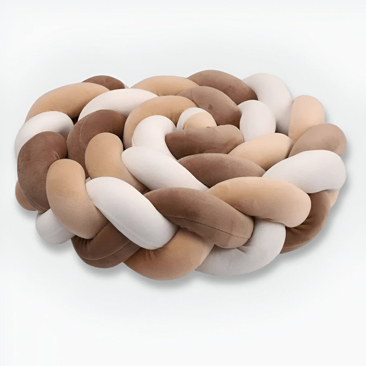 SnuggleBraids Plush - Handgjord Knuten Flätad Plush Carvallo