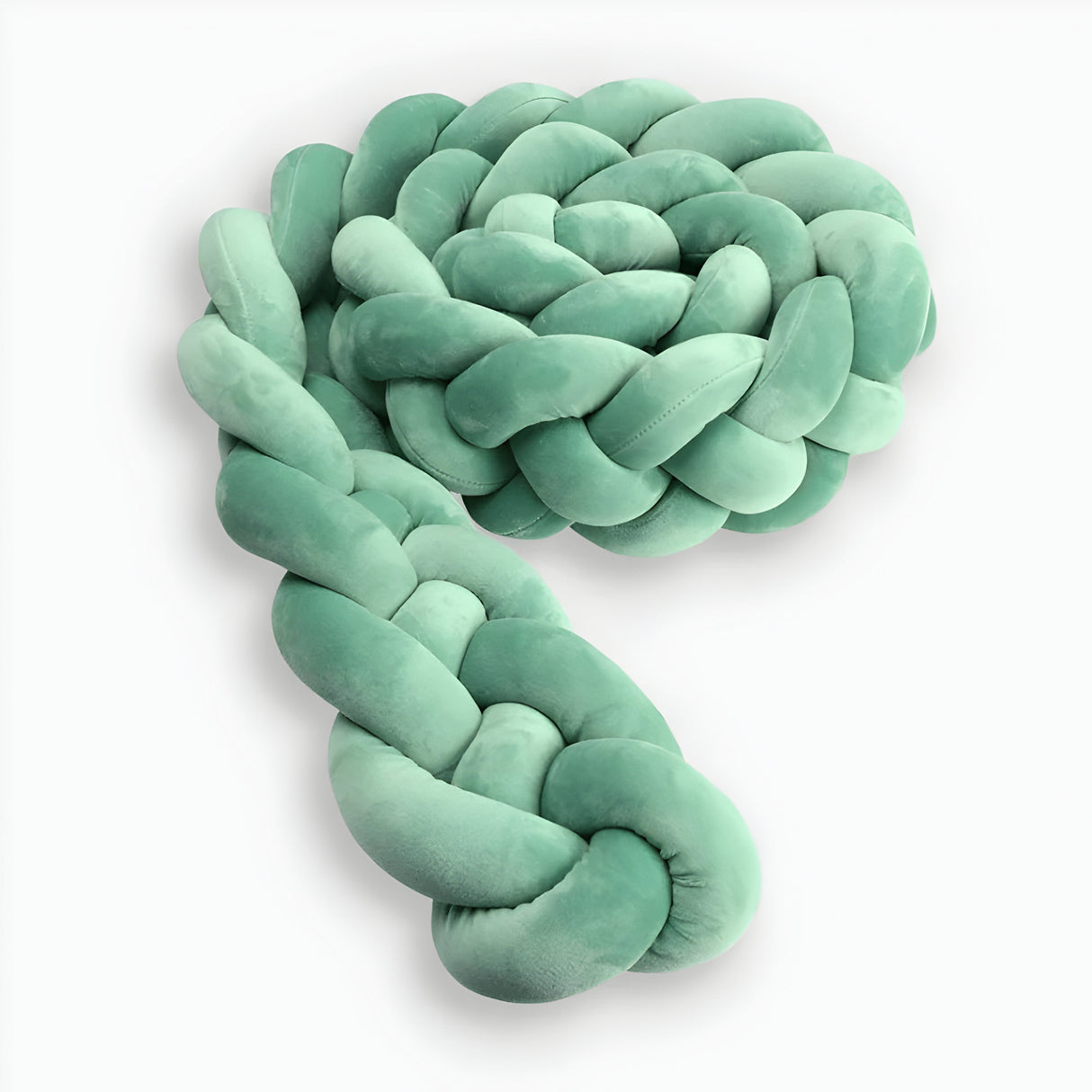 SnuggleBraids Plush - Handgjord Knuten Flätad Plush Carvallo