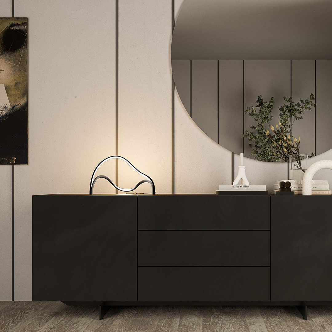 Carvallo – Minimalistisk LED Bordslampa med Stilren Design Carvallo