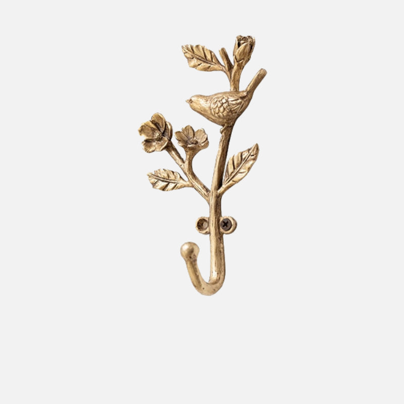 Carvallo – Metall Väggkrok med Lekfullt Fågelmönster Carvallo