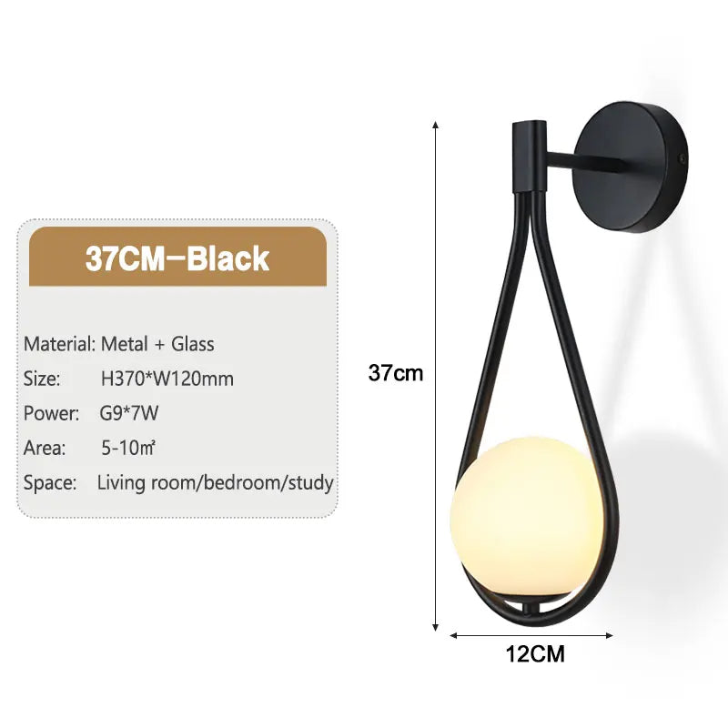 ScandiGlow – Snygg skandinavisk vägglampa Carvallo
