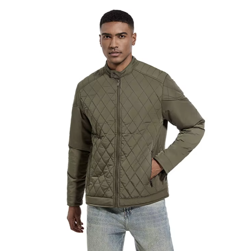 Bomberjacka med vaddering i bomull för män-Hemnix-Hemnix