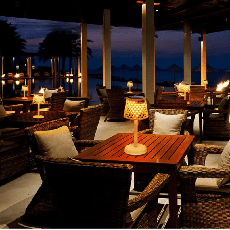 Carvallo Solar Bordslampa Flexibel | För Inomhus & Utomhus | USB & Solarladdning | Varm- & Kallvit Carvallo