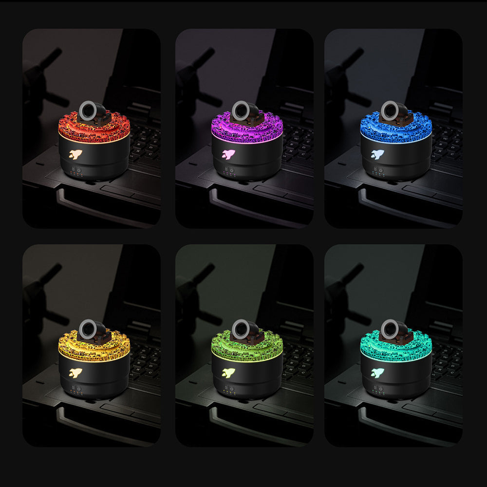 Eterisk oljediffusor - Cool Mist-luftfuktare med lugnande nattglöd MILA Sverige