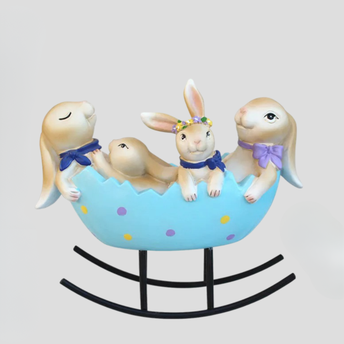 BunnyCharm Ornament - Påskhare Konstharts Ornament Carvallo