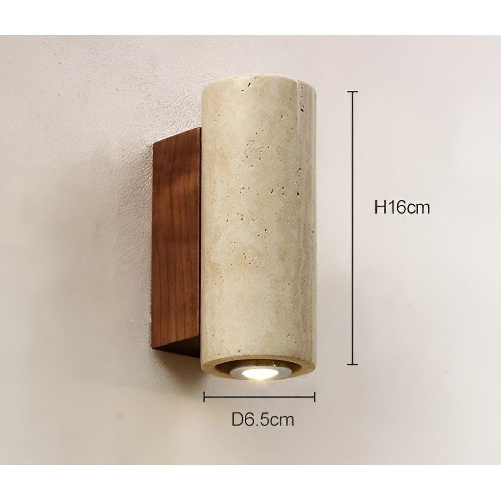 LED MarbleScape - Wabi Sabi LED-vägglampa med japansk design Carvallo