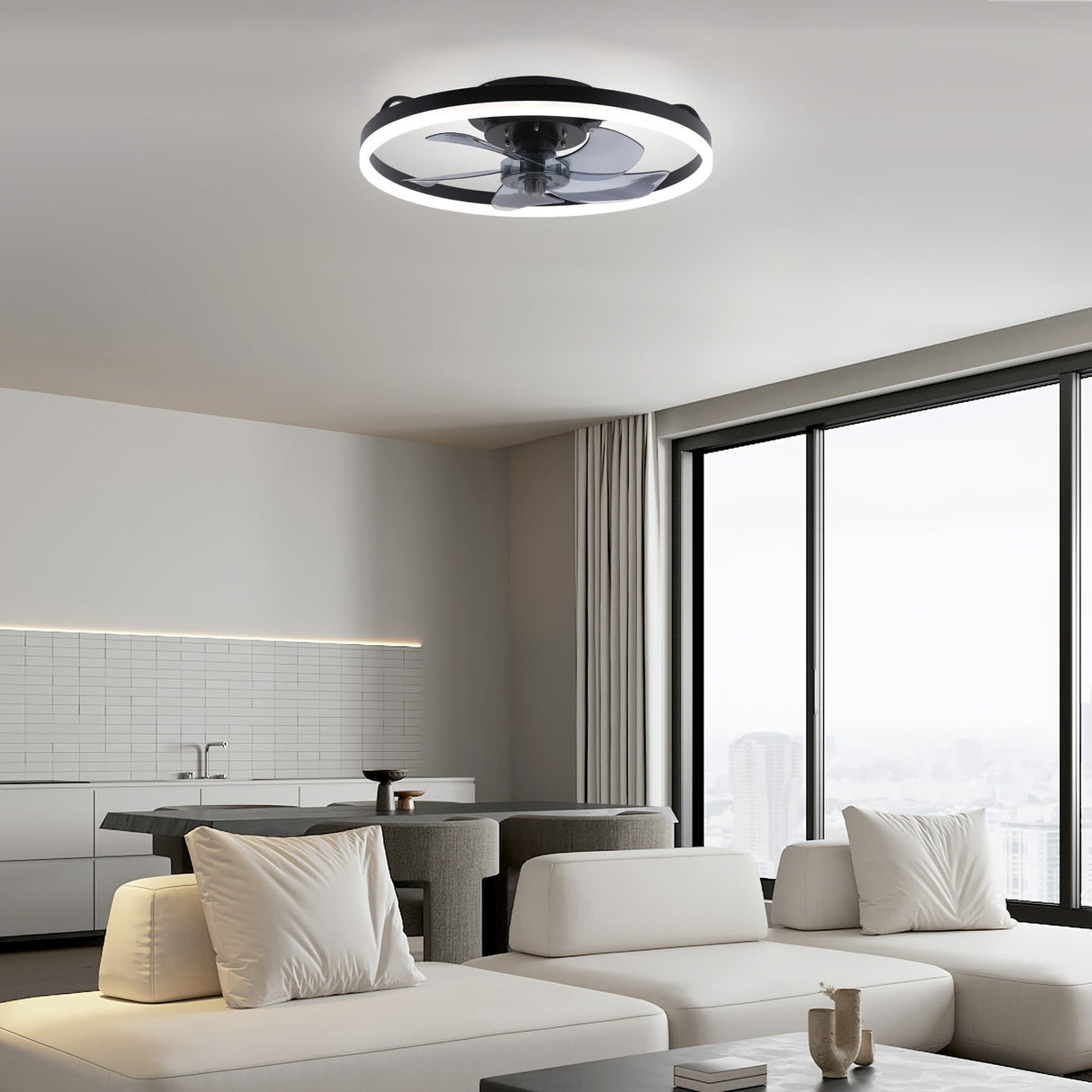 SilentBreeze 50 cm Takfläkt – Stilren och energieffektiv Carvallo