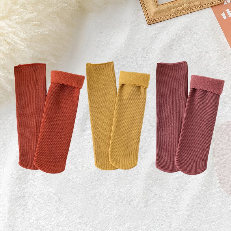 Carvallo | CloudWarm - Vinterstrumpor i mjuk sammet med förtjockning Carvallo