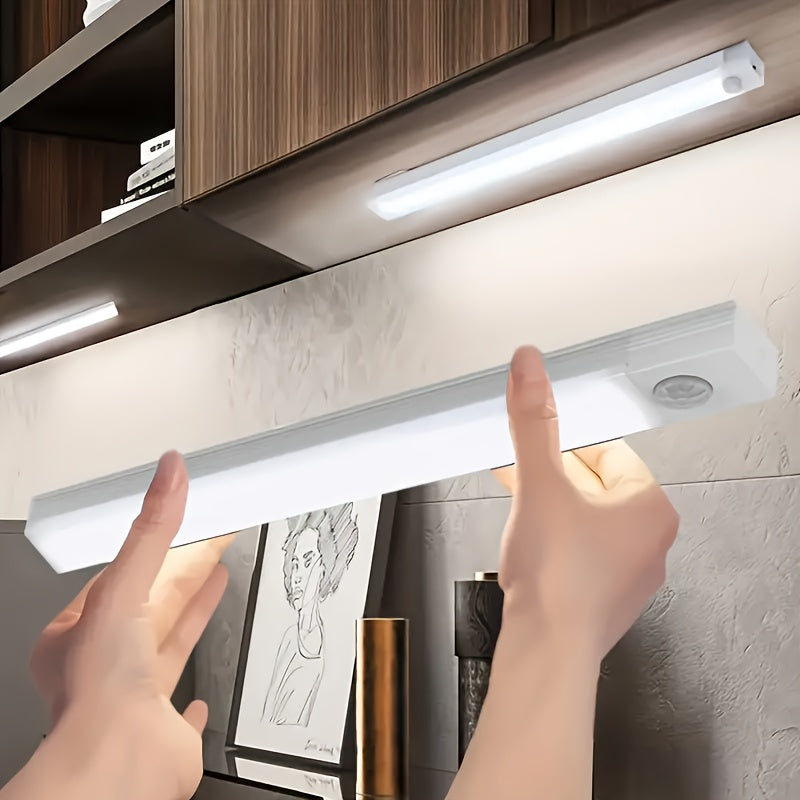 Smart LED Under-Cabinet Belysning med Rörelsesensor – Trådlös, Uppladdningsbar och Ultra-Tunn Carvallo