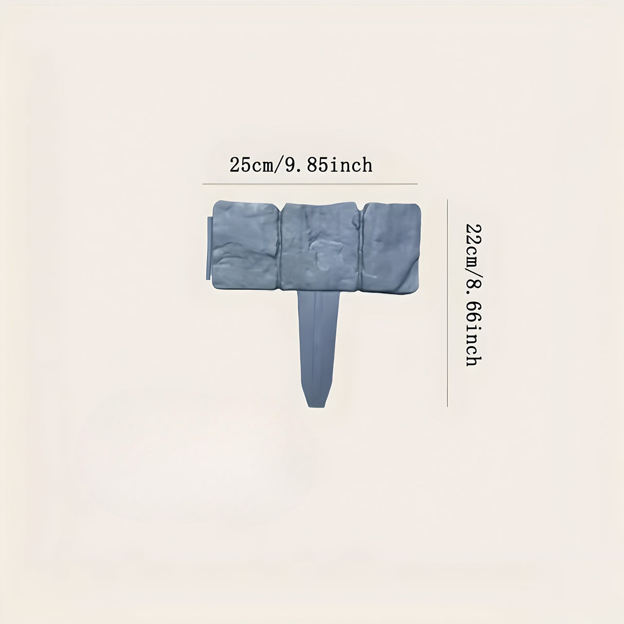 EcoEdge Zaun – Fällbar Trädgårdsstaket i Patchwork-stil Carvallo