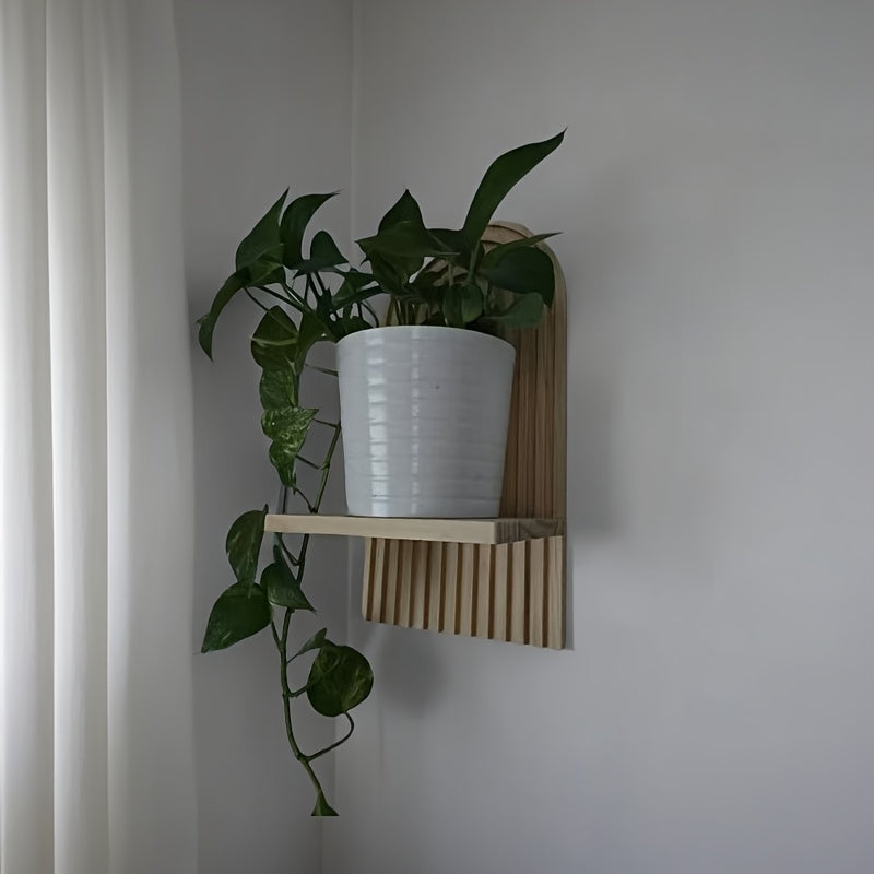 Boho Rainbow Vägghylla - Stilfull Förvaring för Alla Rum Carvallo