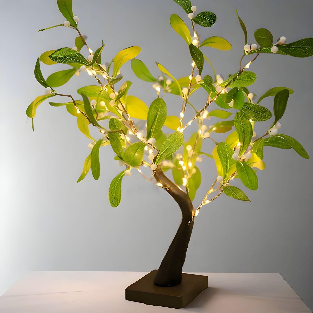 GinkgoShimmer Lights - Ginkgo blad LED julgranljus Carvallo