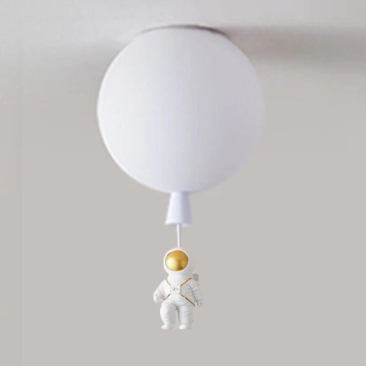 Modern Moon/Astronaut LED-taklampa Akryl MILA Sverige