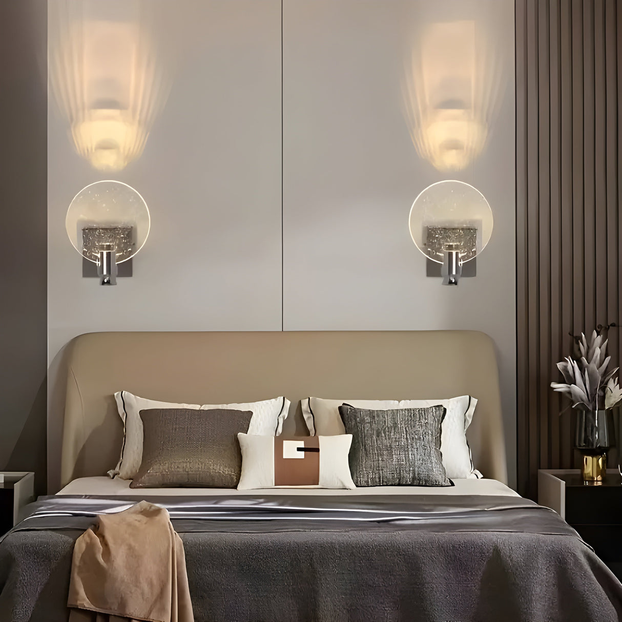 AuroraCrystal Light – Elegant Väggmonterad Kristallbelysning Carvallo