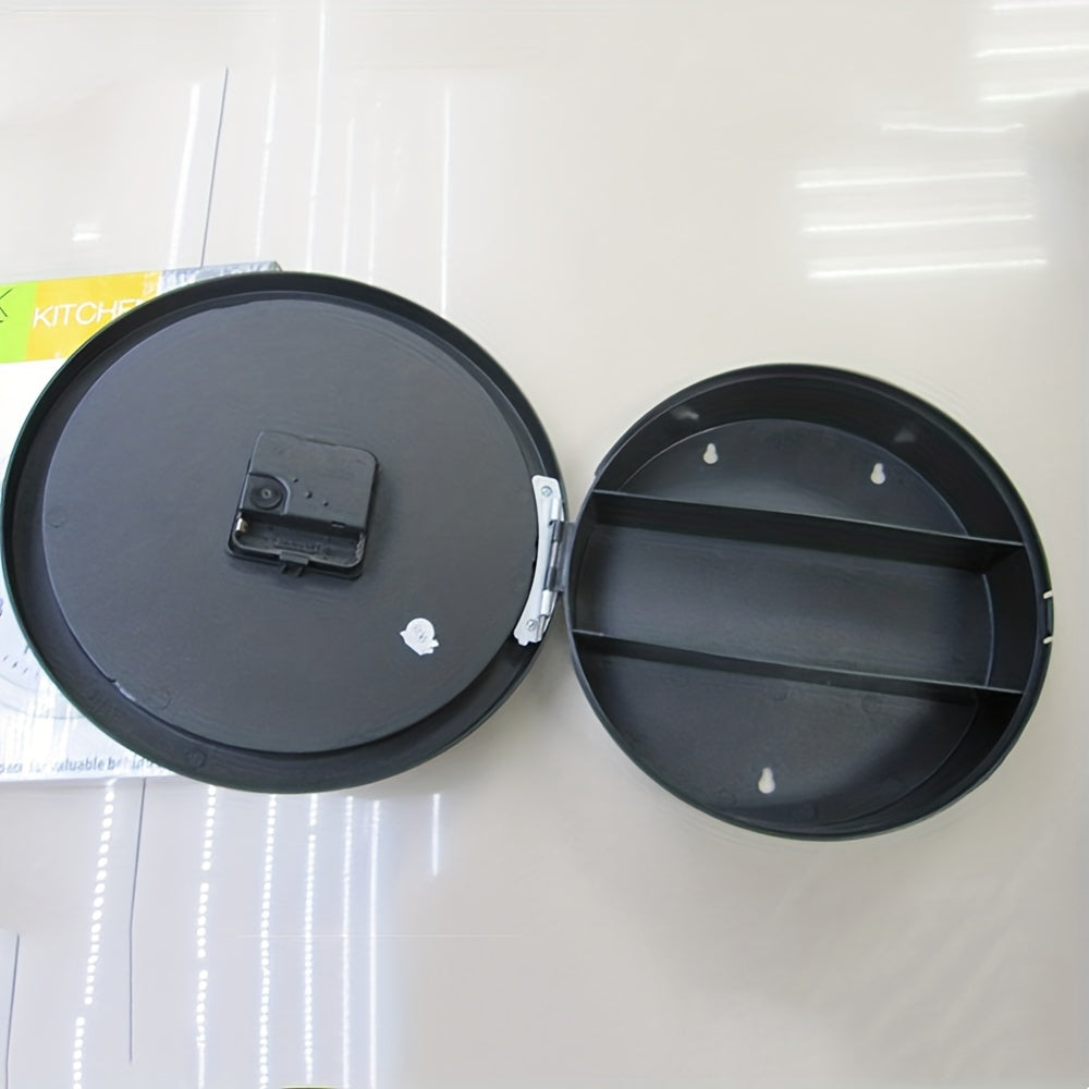 Väggklocka med hemligt förvaringsutrymme – Praktisk och diskret Carvallo