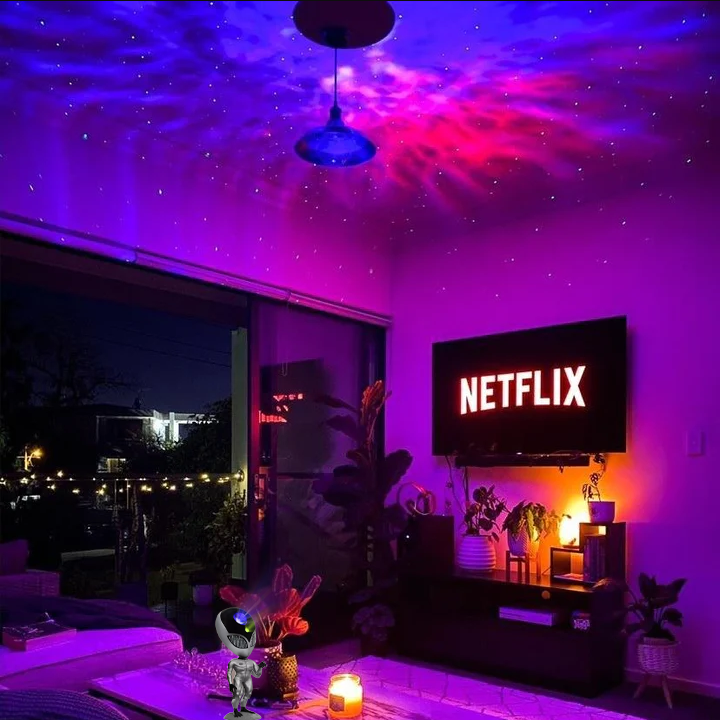 NebulaBeams - Alien Star projektor för förtrollande galaxutsikter Carvallo