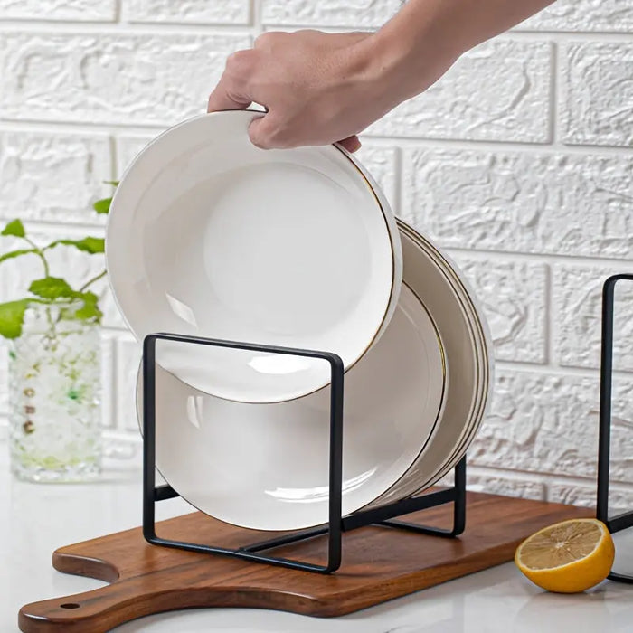 RackMate – Vertikal plåt hållare för enkel förvaring och torkning Carvallo