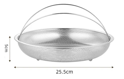Carvallo - Allt-i-ett rostfri ångkokare med handtag Carvallo